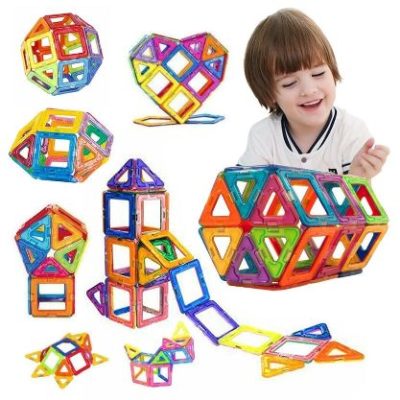 3D Magnetni građevinski set blokova za decu